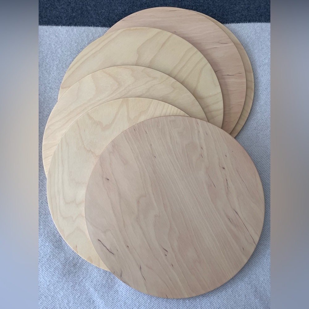 David Mellor wood placemats (set of 6)